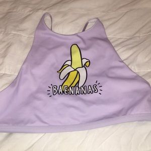 Light purple swimsuit “Baenanas” Forever 21